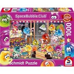 Puzzle 1000 Teile 59944 Space Bubble Happy Together im Candyshop
