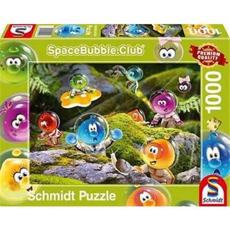 Puzzle 1000 Teile 59944 Space Bubble Ankunft im Mooswald