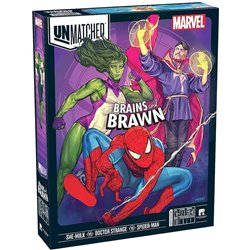Unmatched Marvel Brains and Brawn She-Hulk vs Doctor Stranger vs Spider-Man ENG