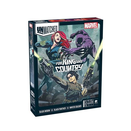 Unmatched Marvel For King and Country Black Widow vs Black Panther vs Winter Soldier ENG