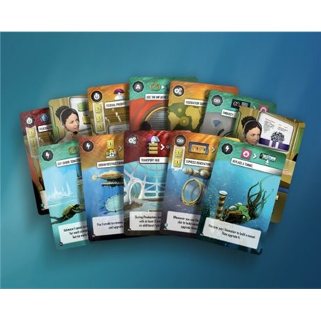 Underwater Cities Kartenset Minierweiterung Deutsch