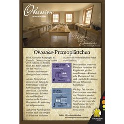 Obsession Upstairs, Downstairs Promoplättchen Deutsch