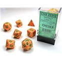 CHX25312 Speckled Polyhedral Lotus 7 Die Set