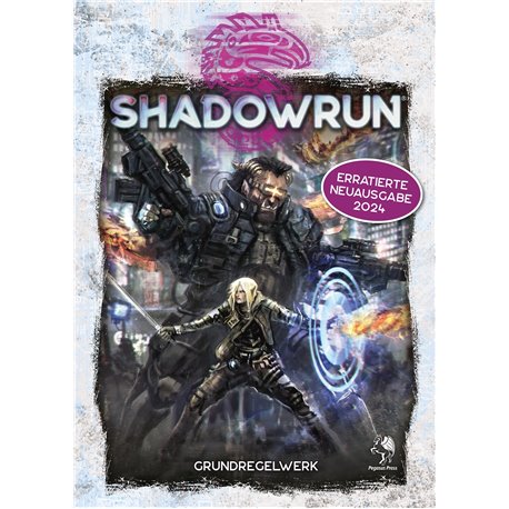 Shadowrun 6. Edition Grundregelwerk erratierte Neuauflage SC Deutsch