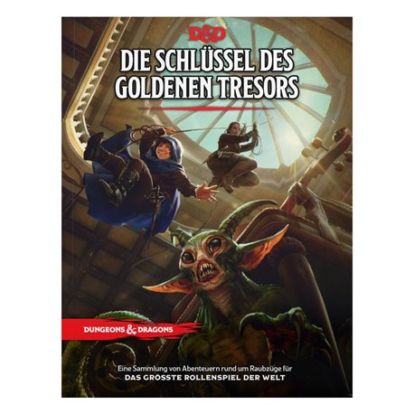 D&D Dungeons & Dragons Die Schlüssel des Goldenen Tresors HC Deutsch