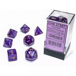 CHX20587 Borealis Royal Purple/gold Luminary7-Die Set