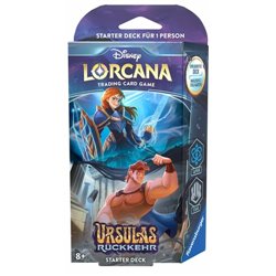 Disney Lorcana Kapitel 4 Ursulas Rückkehr Starter Deck B Saphir Stahl Deutsch