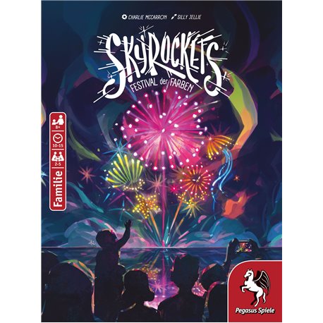 Skyrockets Festival der Farben