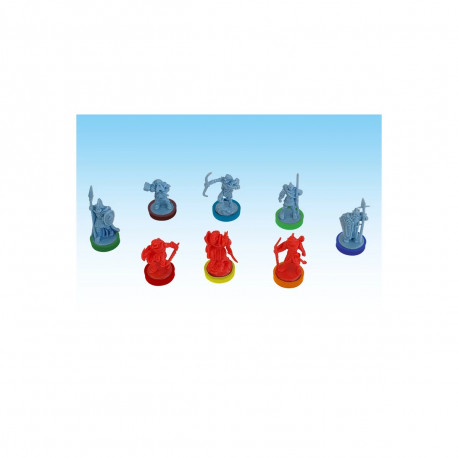 War of the Ring Second Edition Colored Plastic Rings Core Set