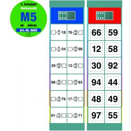 Flocards Set M5: Mathematik ab 7 Jahren