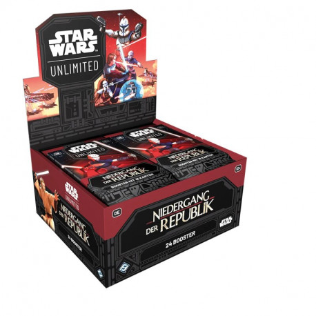 Star Wars Unlimited Niedergang der Republik BoosterDisplay (36)