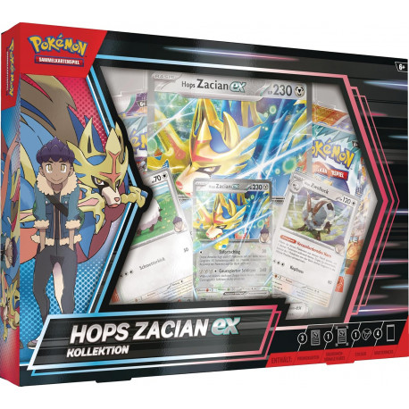 PKM Pokemon Hops Zacian EX Kollektion