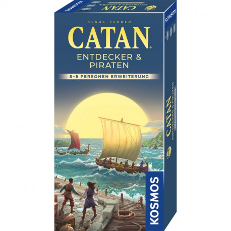 CATAN Entdecker & Piraten Erweiterung 5/6 Spieler