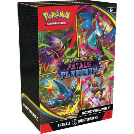 PKM Fatale Flammen Booster Bundle ME02 (6 Booster)