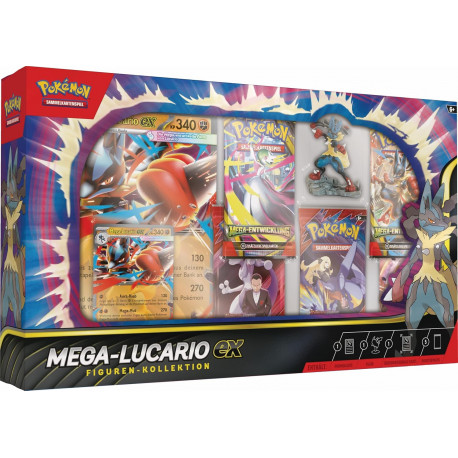 PKM Mega Lucario EX Figurenkollektion