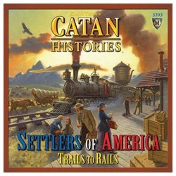 Catan Histories Settlers of America Trails to Rails EN