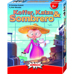 Koffer Katze & Sombrero
