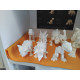 Dinosaurier Skelett ca 8cm (PLA 3D Druck) - verschiedene Modelle