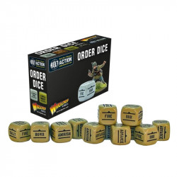 Bolt Action Orders Dice pack SAND 12