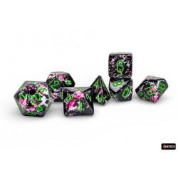 CHX24414 Brush Polyhedral Paintball/green 7-Die Set