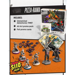 Unmatched Adventures Teenage Mutant Ninja Turtles Pizza-Rama