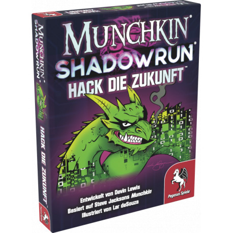 Munchkin Shadowrun Hack die Zukunft Erweiterung (deutsche Ausgabe)