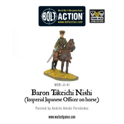 Bolt Action Baron Nishi (Imperial Japanese officer on horse)