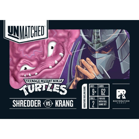 Unmatched The Shredder & Krang Hero Deck (englisch)