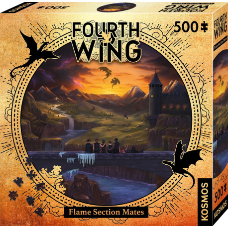 Puzzle Fourth Wing Flame Section Mates (500T)
