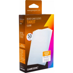 Board Game Sleeves Tarot-Size Clear