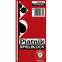 Spielblock Eskalero Yatzee (10er Packung)