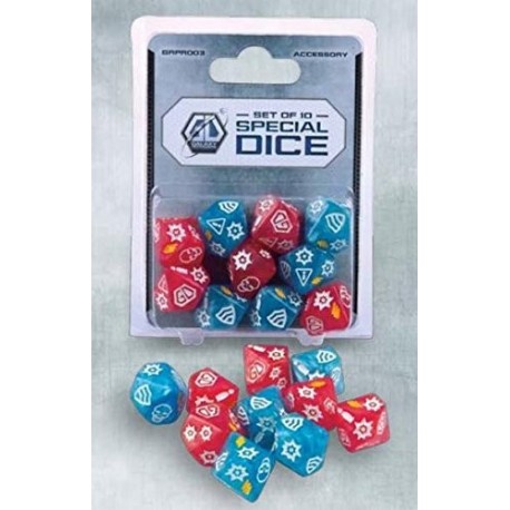 Galaxy Defenders Set of 10 Special Dice