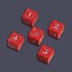 Arkham Horror Cursed Dice Set Red QW04