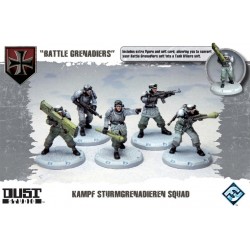 Dust Tactics Axis Kampf Sturmgrenadieren Squad Battle Grenadiers DT003