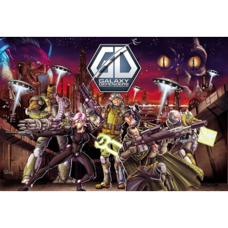 Galaxy Defenders Boardgame