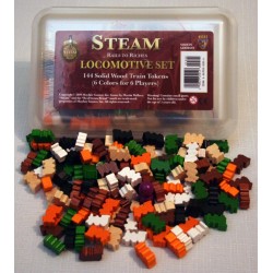 Steam Locomotive Set Wooden Trains