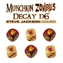 Munchkin Zombies Decay D6