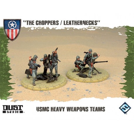 Dust Tactics Allies USMC Heavy Weapons Team The Choppers Leathernecks