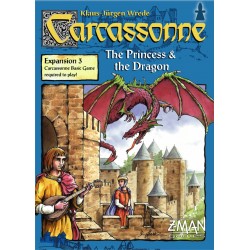 Carcassonne Princess and Dragon
