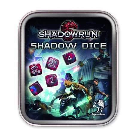 Shadowrun Würfelset rot