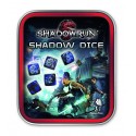 Shadowrun Würfelset schwarz blau