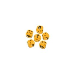 Zombicide Dice Set gelb