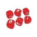 Zombicide Dice Set rot