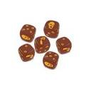 Zombicide Dice Set braun