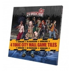 Zombicide Toxic City Mall Spielplanteile