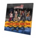 Zombicide Toxic City Mall Spielplanteile