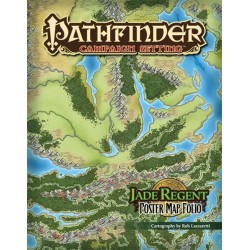 Pathfinder Campaign Setting Jade Regent Poster Map