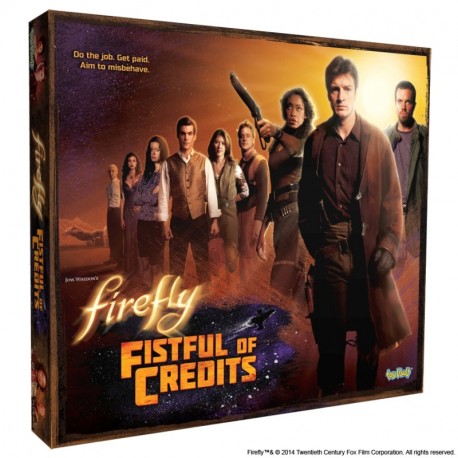 Firefly Fistful of Credits Boardgame
