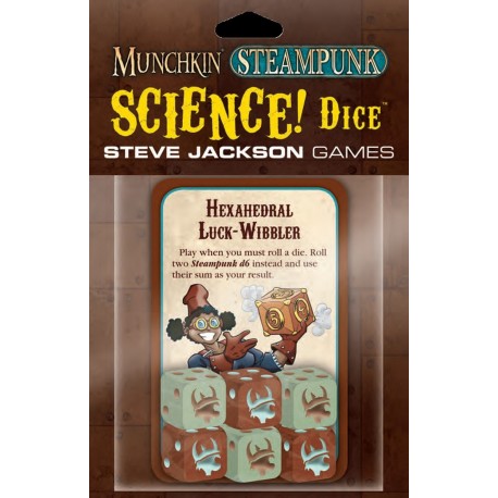 Munchkin Steampunk Science Dice