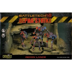 BattleTech Alpha Strike Recon Lance Pack